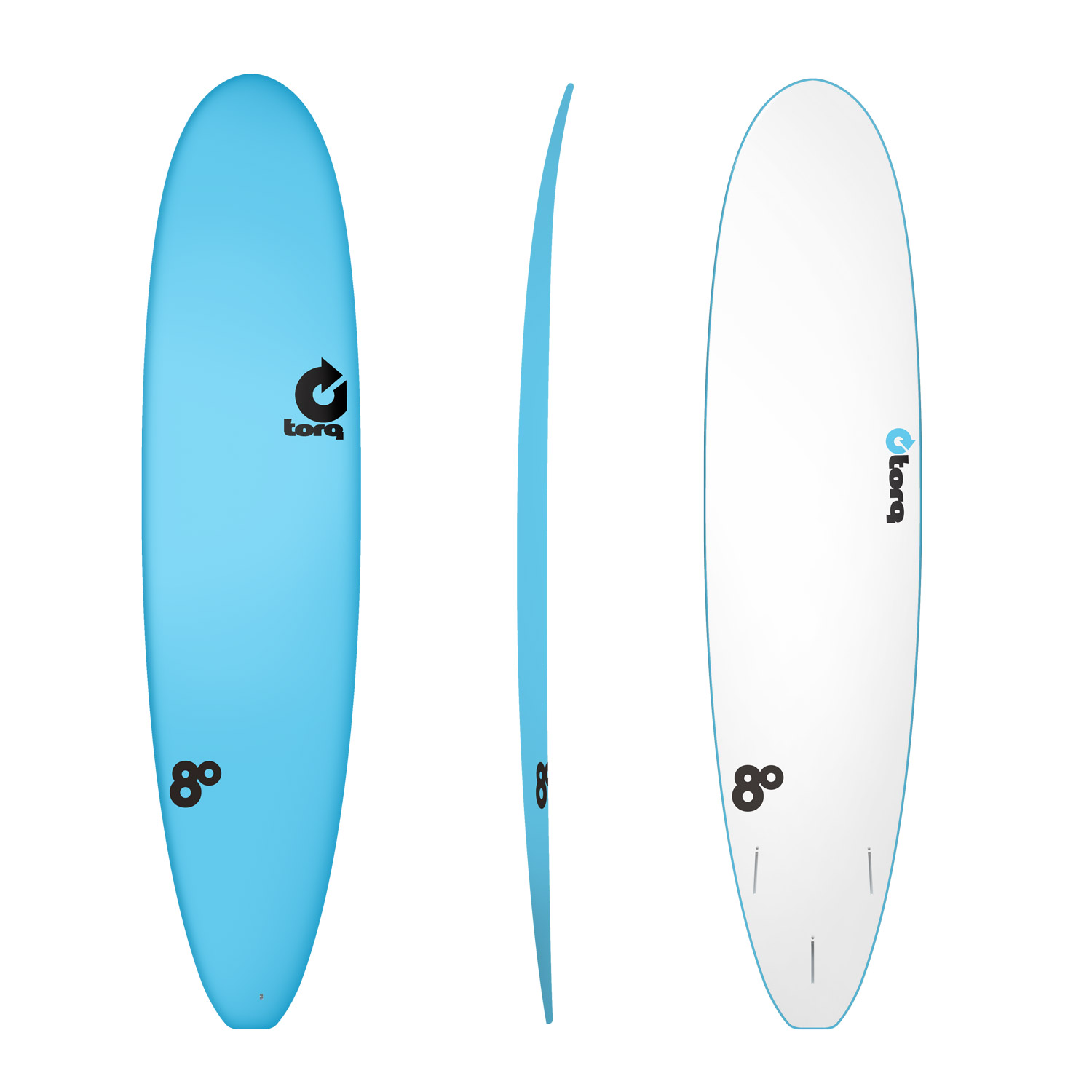 Torq Soft Longboard surfboard – 8'0