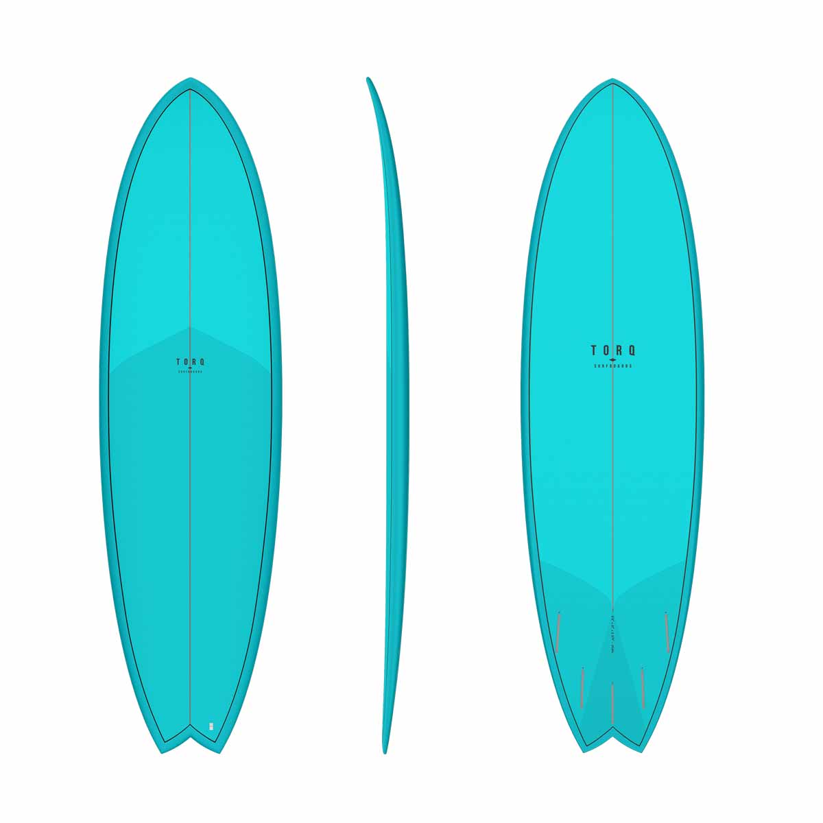 Surfboard Torq Epoxy Mod Fish Classic Color – 5'11 to 7'2