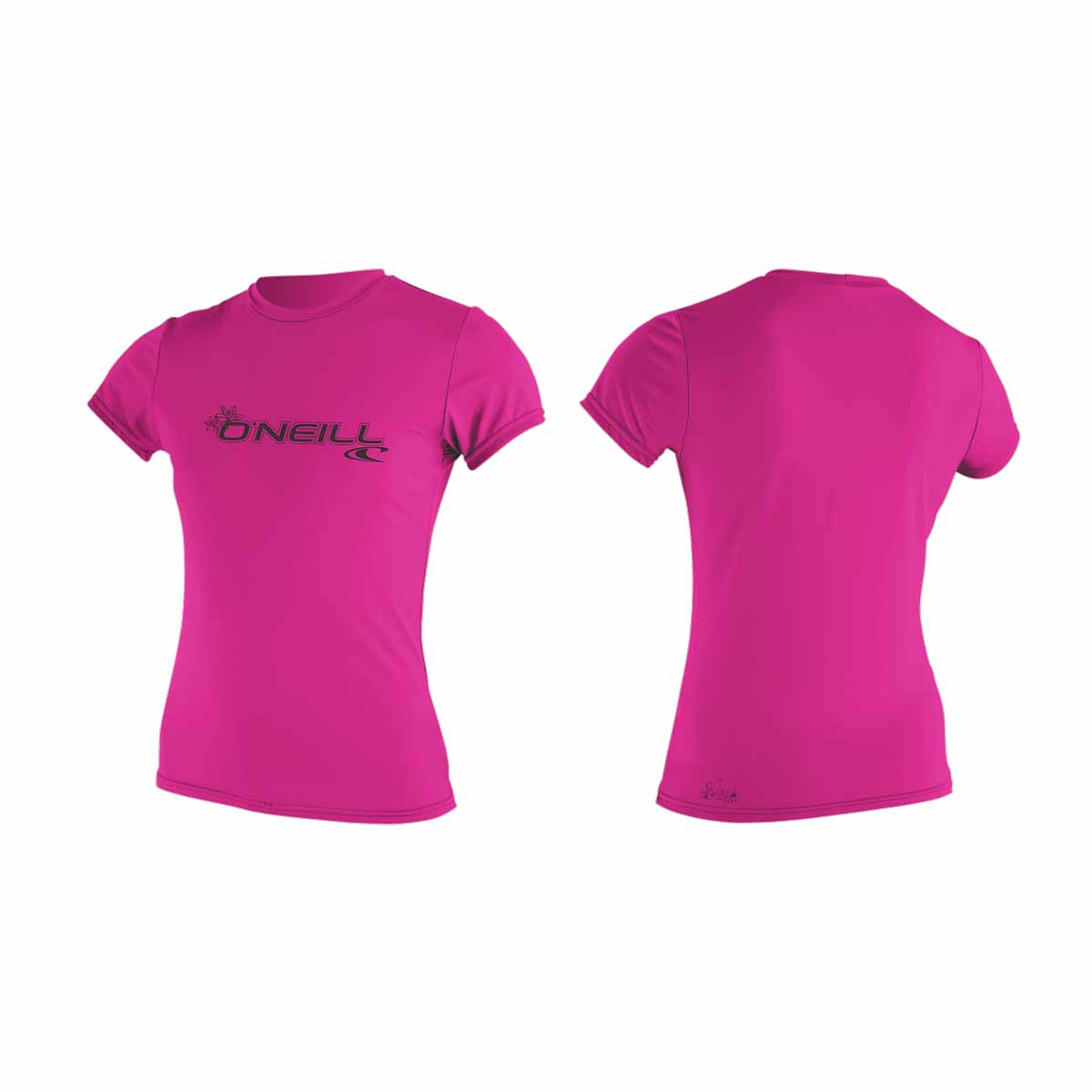 O'Neill WMS Basic Skins SS Sun Shirt likra – FoxPink 173