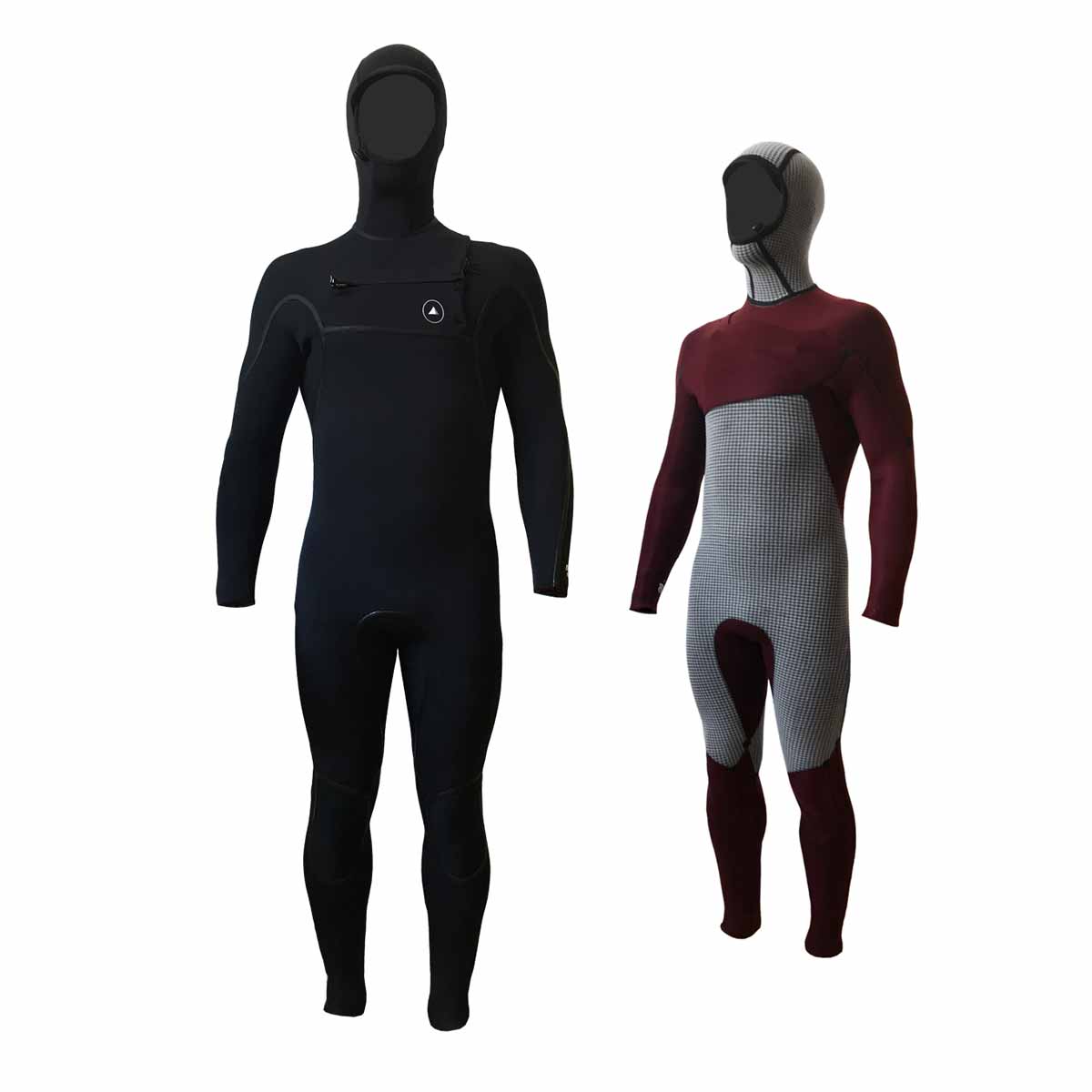 Steamer with built-in hood Zion Wetsuits Yety 6/5/4