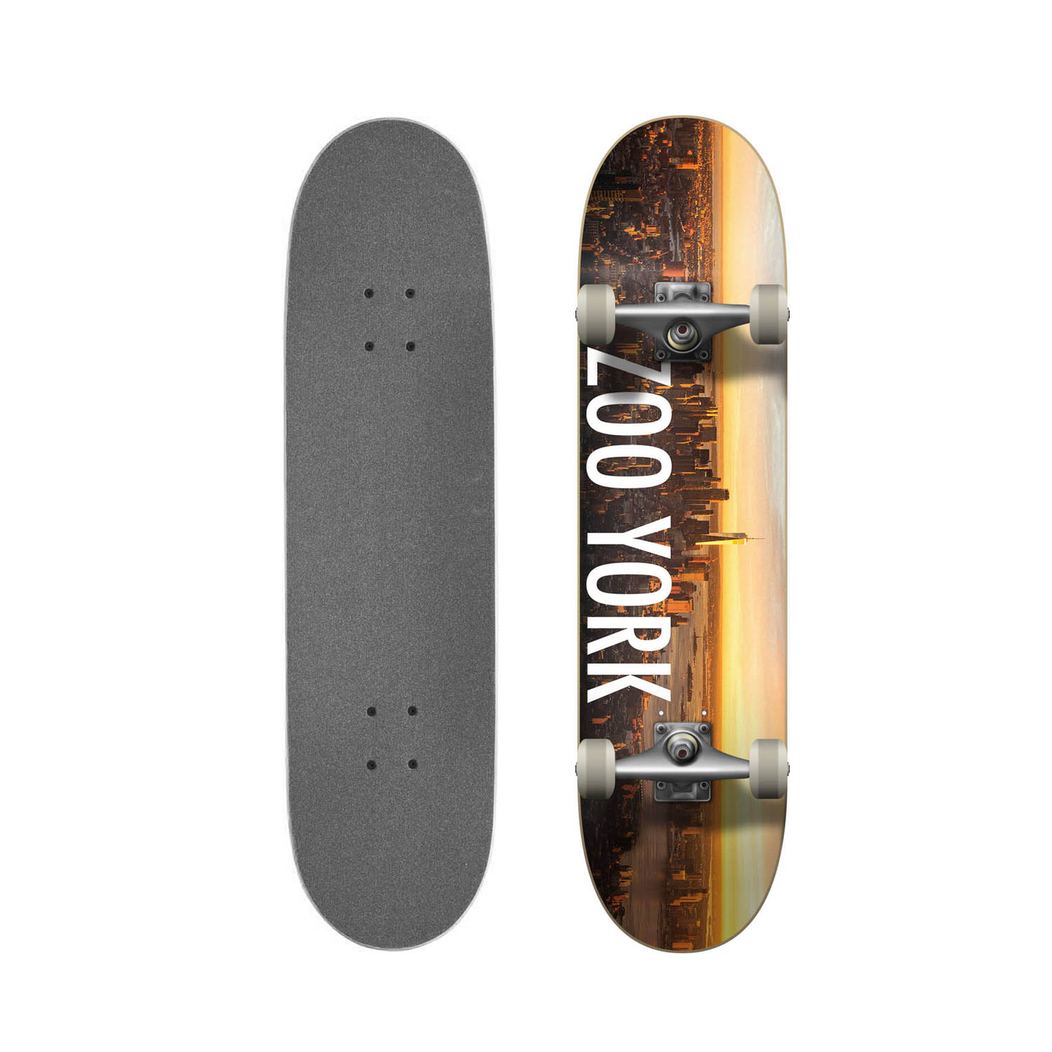 Zoo York Logo Block Sunrise Complete Skateboard – 8.0