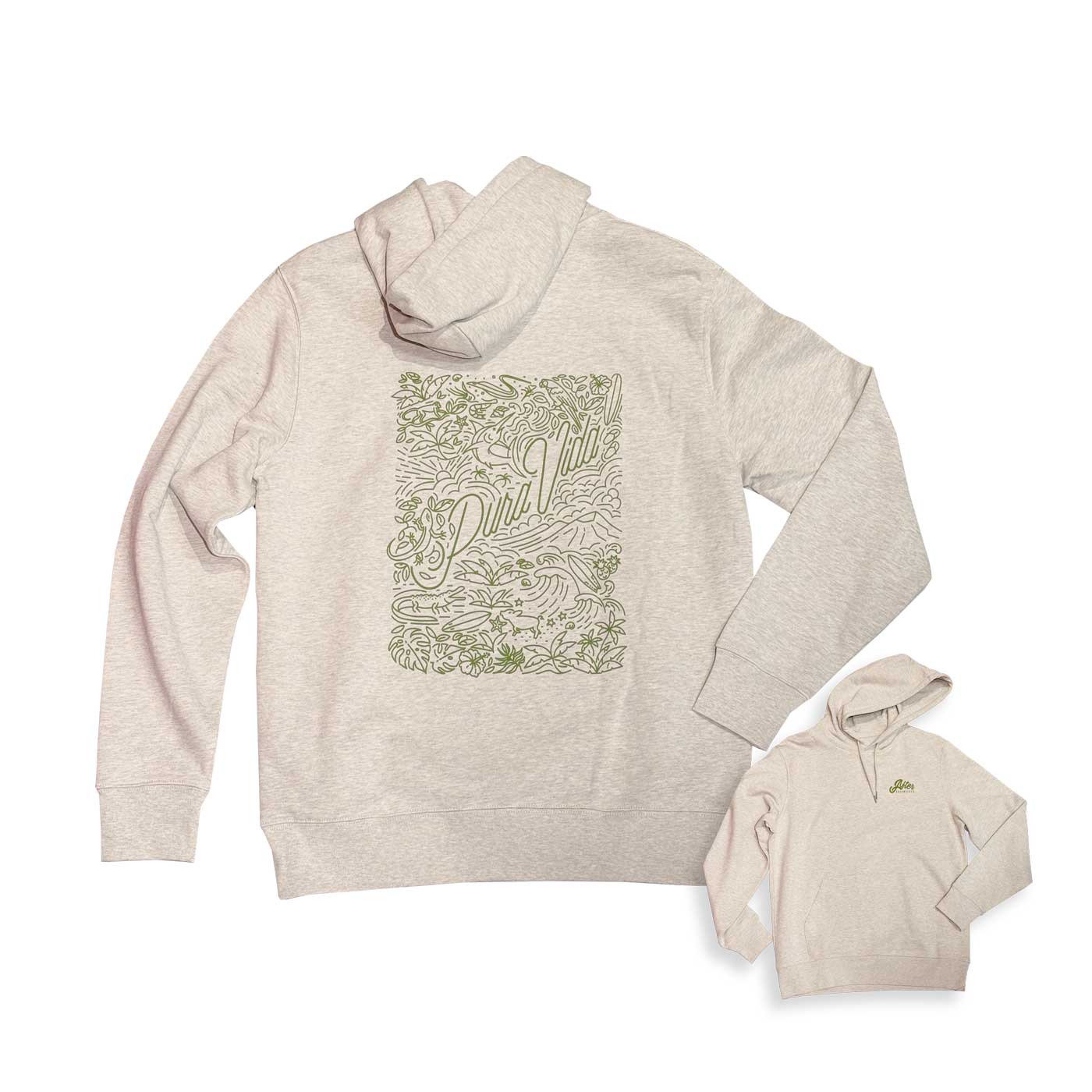Džemperis ar kapuci After Essentials Mindset Hoodie – akmens pelēks