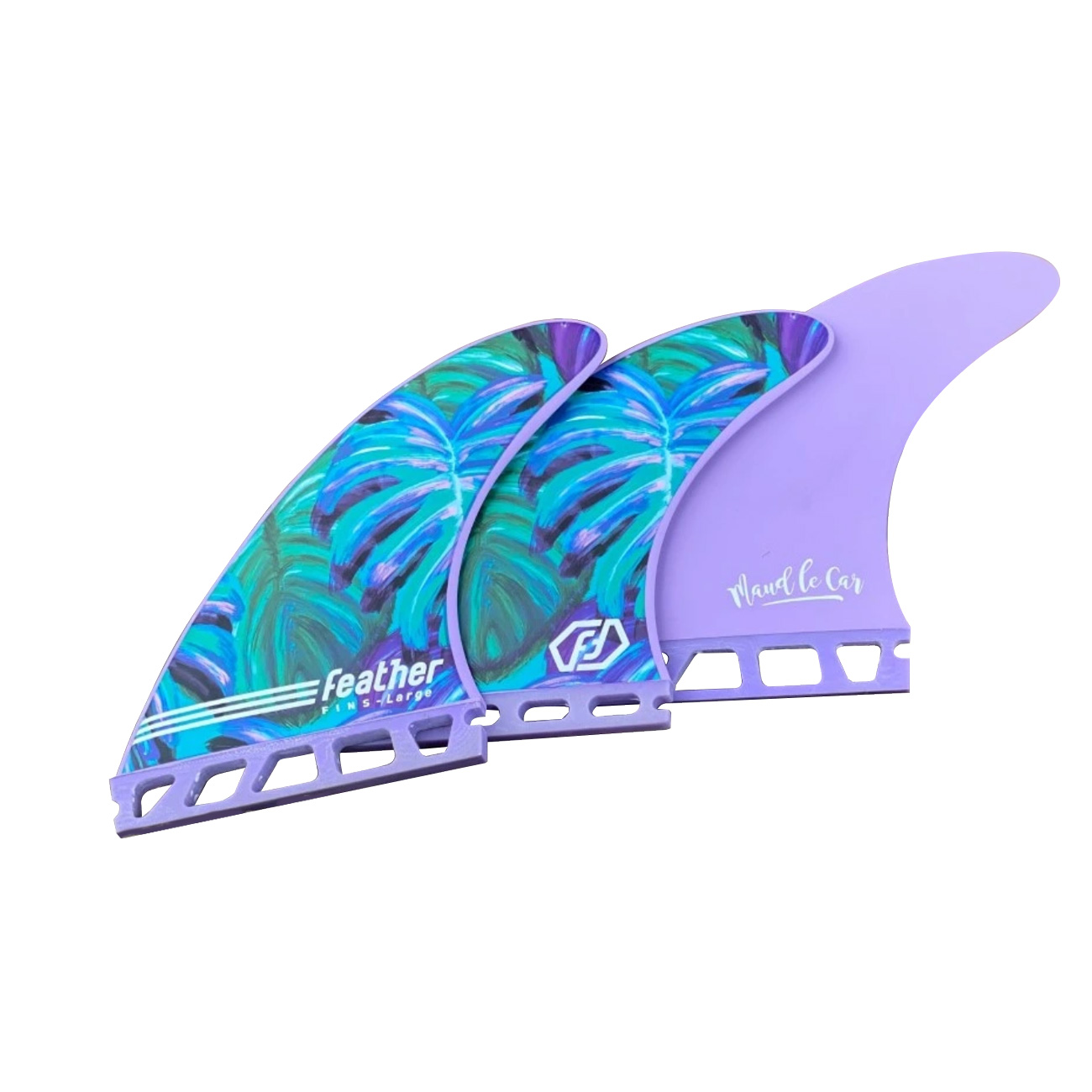 Feather Fins Maud Le Car Athlete Series Single Tab – Thruster 3 fins