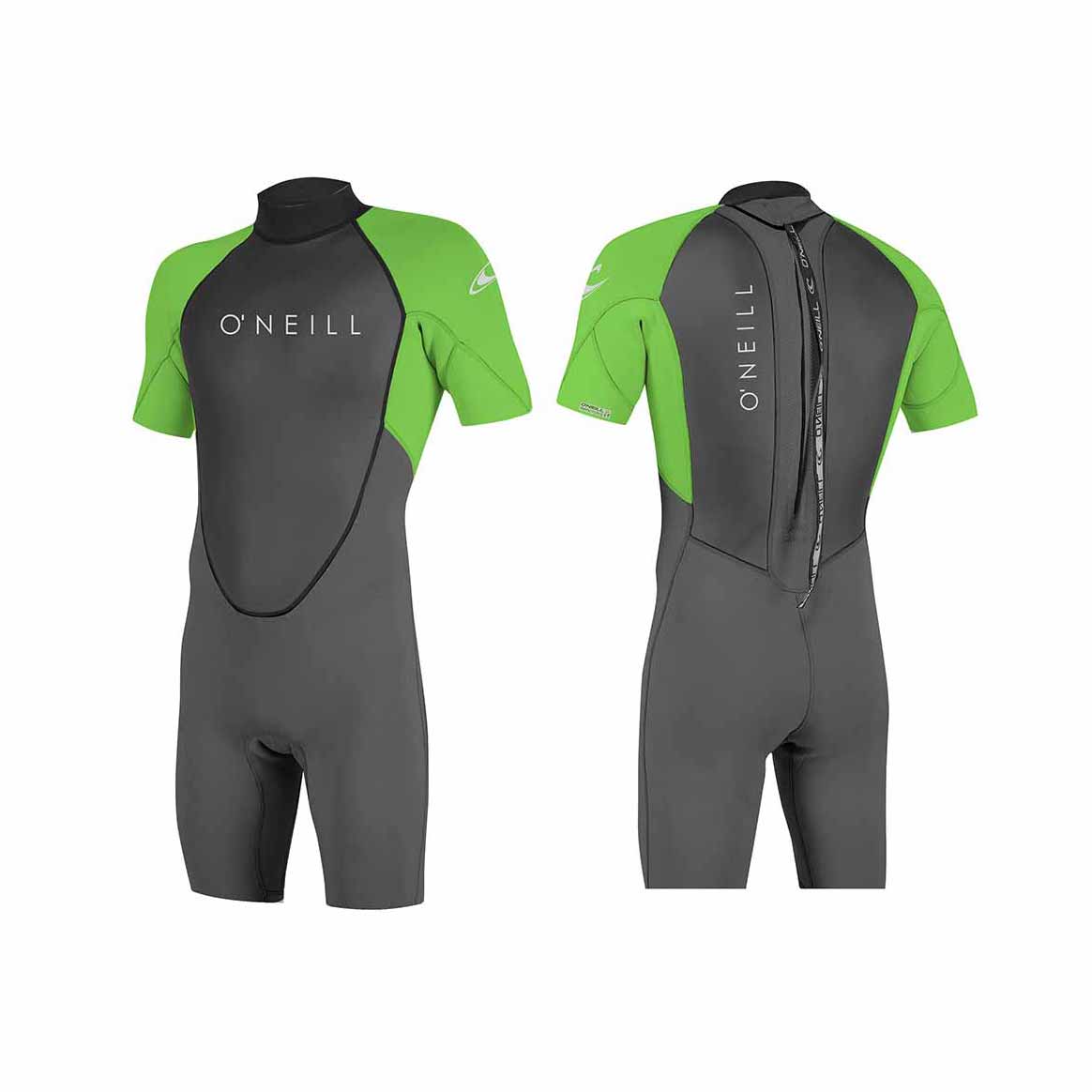 O'Neill Reactor II BZ Spring 2mm wetsuit – Graph / Dayglo AU1