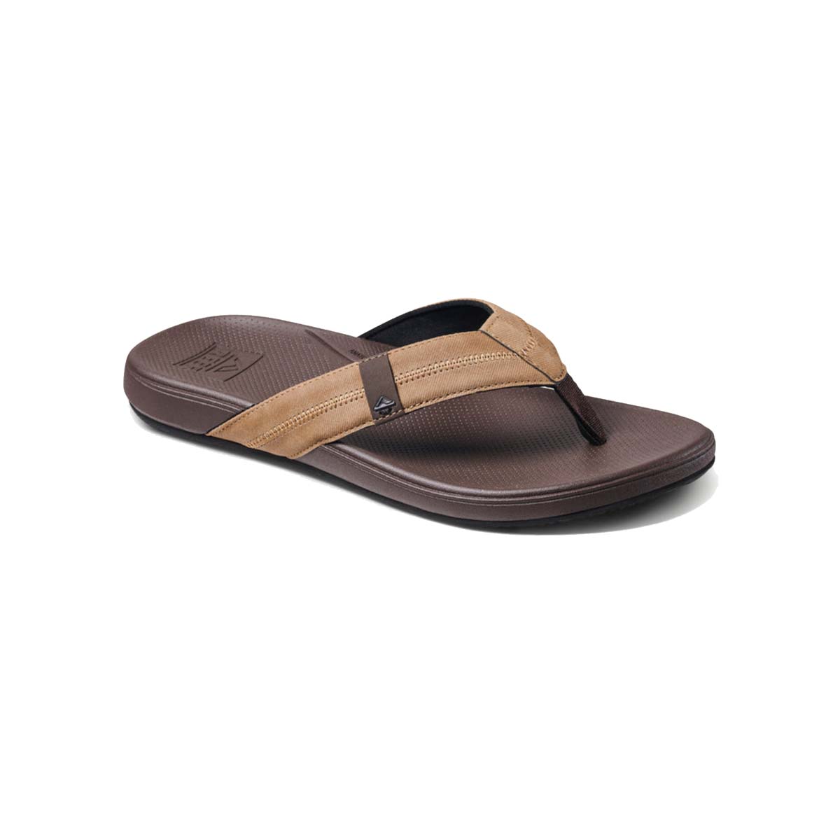 Reef Men's Cushion Phantom 2.0 Flip Flops – Brown/Tan