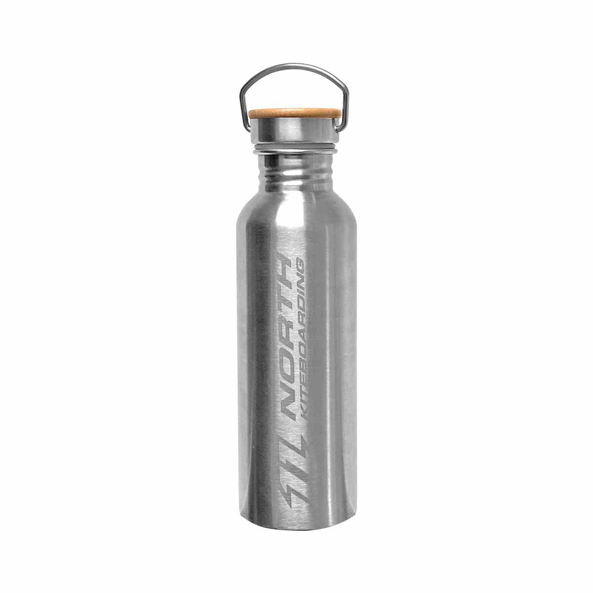 North Drink Bottle with Bamboo Cap