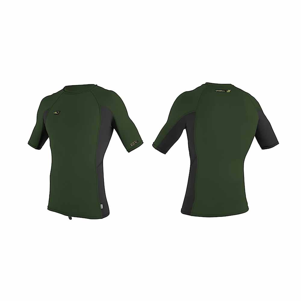 Likras krekls vīriešiem O'Neill Premium Skins SS Rash Guard – olīvju GE6