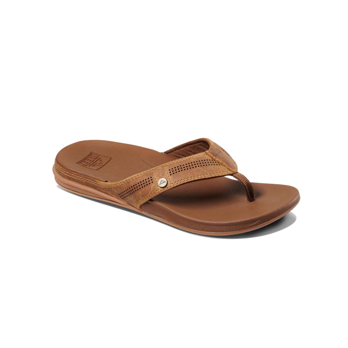 Vīriešu flip-flopi Reef Men's Cushion Lux – īrisu brūni