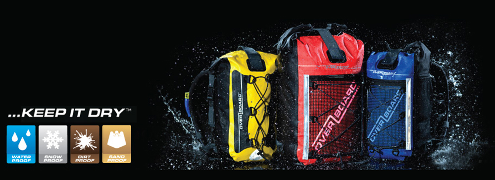 OverBoard WaterProof Backpack ūdensdrošas mugursomas