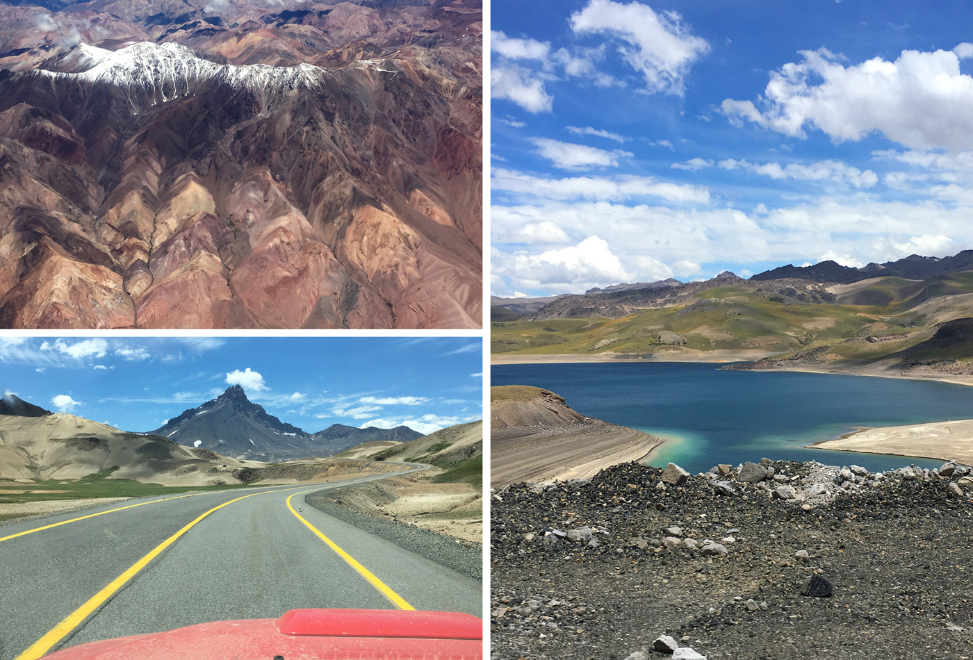 Andu kalni – Kalnu pāreja un robeža ar Argentīnu